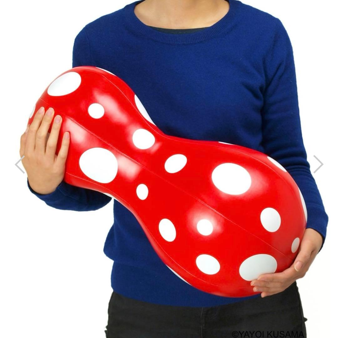 草間彌生 ソフトスカルプチャー Balloon S(レッド) 新品未使用