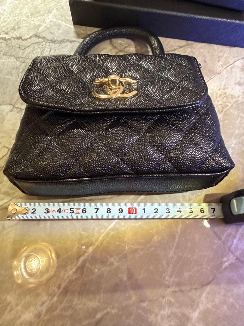 JASMINE　CHANEL ノベルティ ミニ　ブラック ゴールド