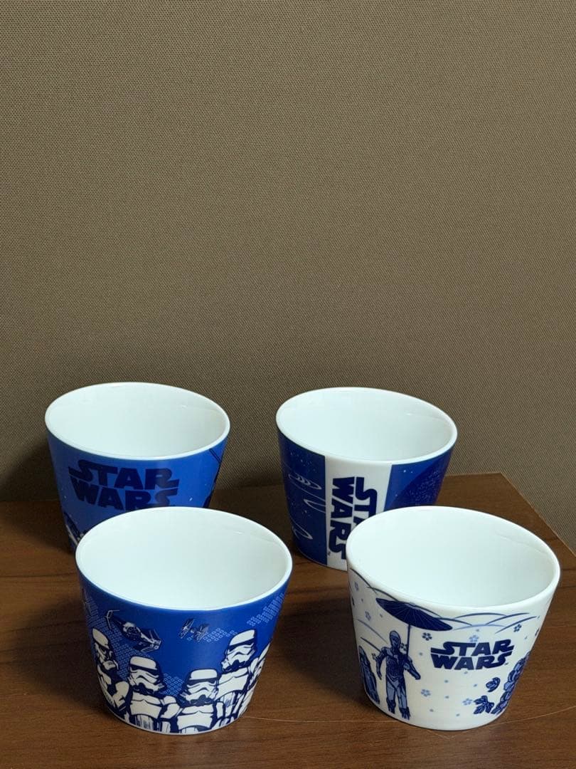 前畑 ❤️そば猪口 4Pセット(木箱入) STAR WARS(スター・ウォーズ)