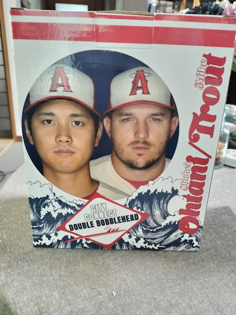 エンジェルス　大谷・トラウト　フィギュア　新品・未使用品　おまけ