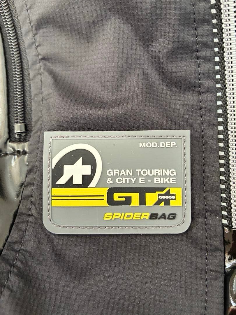 【美品】ASSOS スパイダーバック　ブラック色
