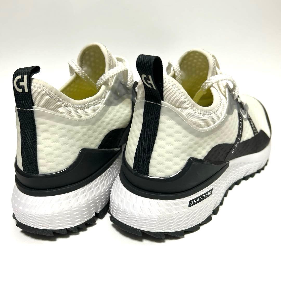 新品箱付き【コールハーンゴルフ】ゼログランド ゴルフシューズ 28㎝ 白×黒