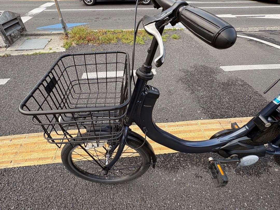001中古 Panasonic電動アシスト自転車　8Ah 大阪