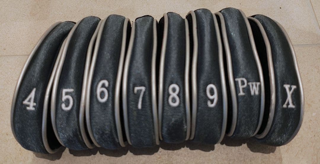 X FORGED 2009 6本,ミルキークロム 56MD-15,VOKEY52