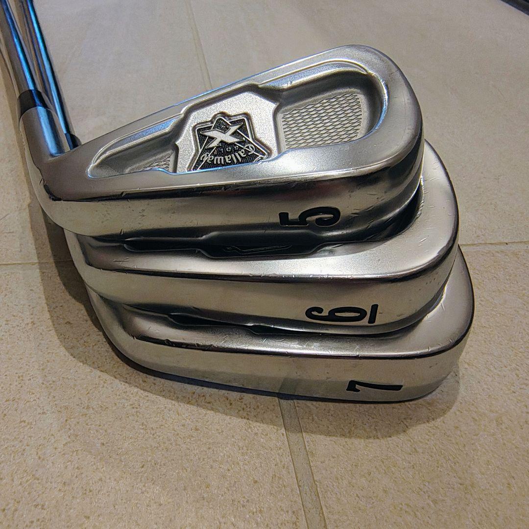 X FORGED 2009 6本,ミルキークロム 56MD-15,VOKEY52