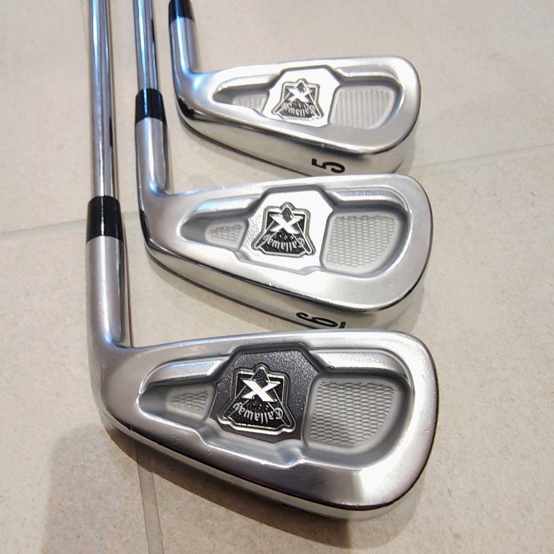 X FORGED 2009 6本,ミルキークロム 56MD-15,VOKEY52