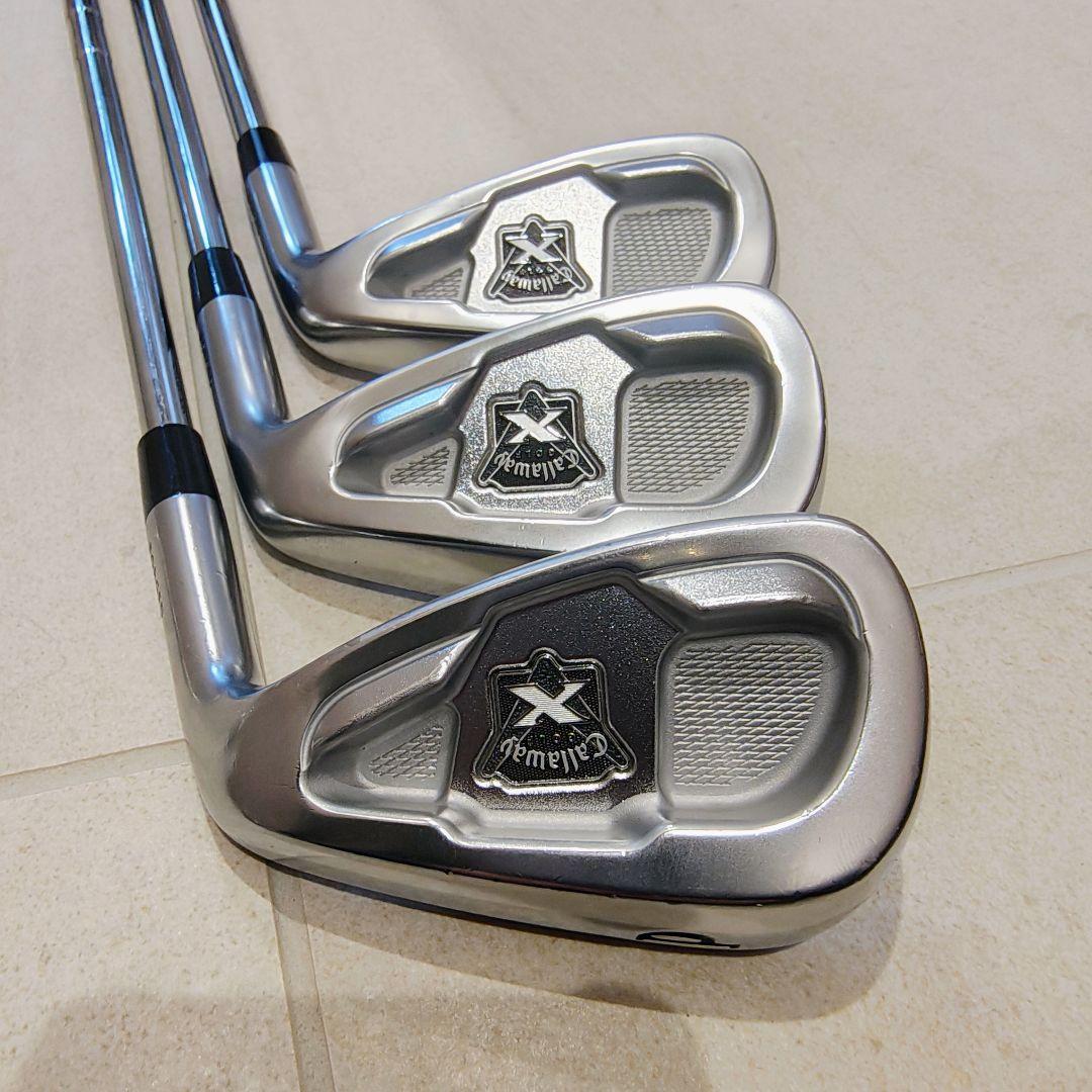 X FORGED 2009 6本,ミルキークロム 56MD-15,VOKEY52