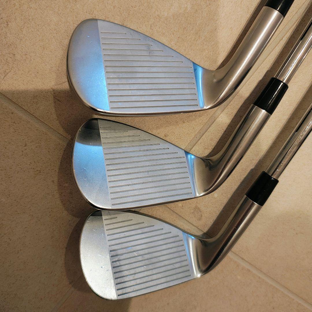 X FORGED 2009 6本,ミルキークロム 56MD-15,VOKEY52
