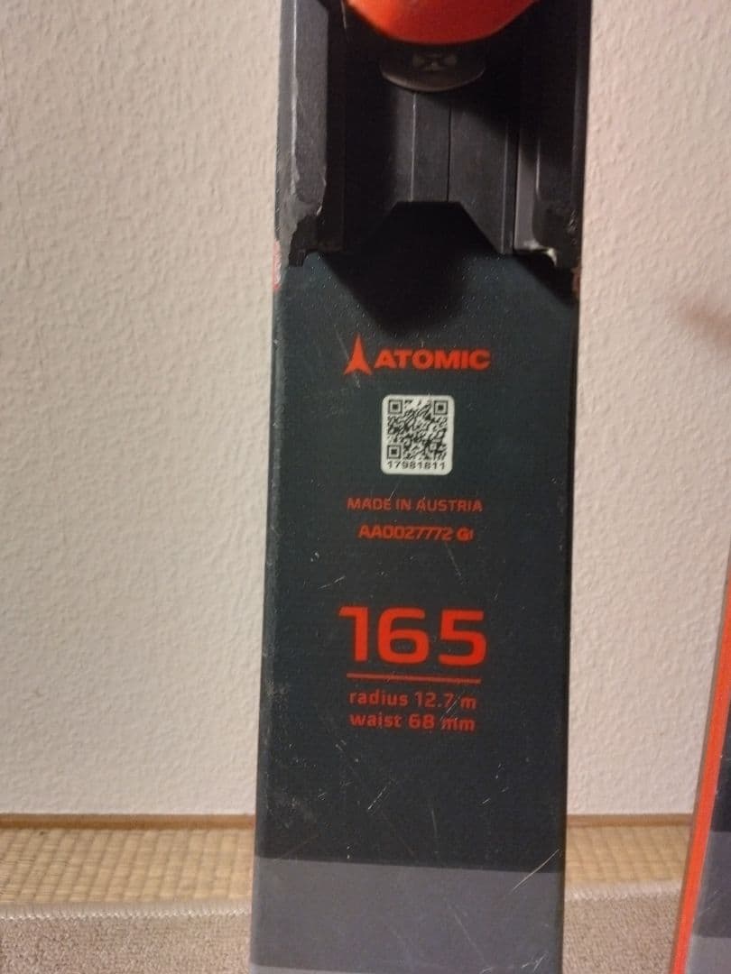 Atomic S8i スキー 165cm