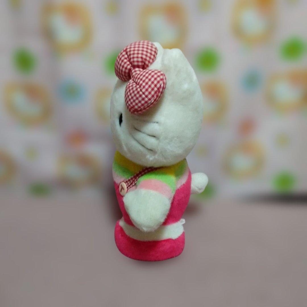 サンリオ　ハローキティ　大きめぬいぐるみ　スタンディング　大　レトロ