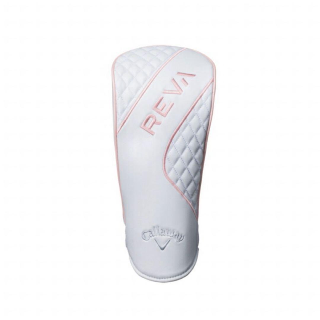 【新品】Callaway♡REVAレディースキャディバッグ&ヘッドカバー3点 白