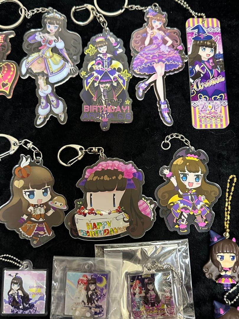 プリパラ　あろま　キーホルダー23点セット　まとめ売り　黒須あろま