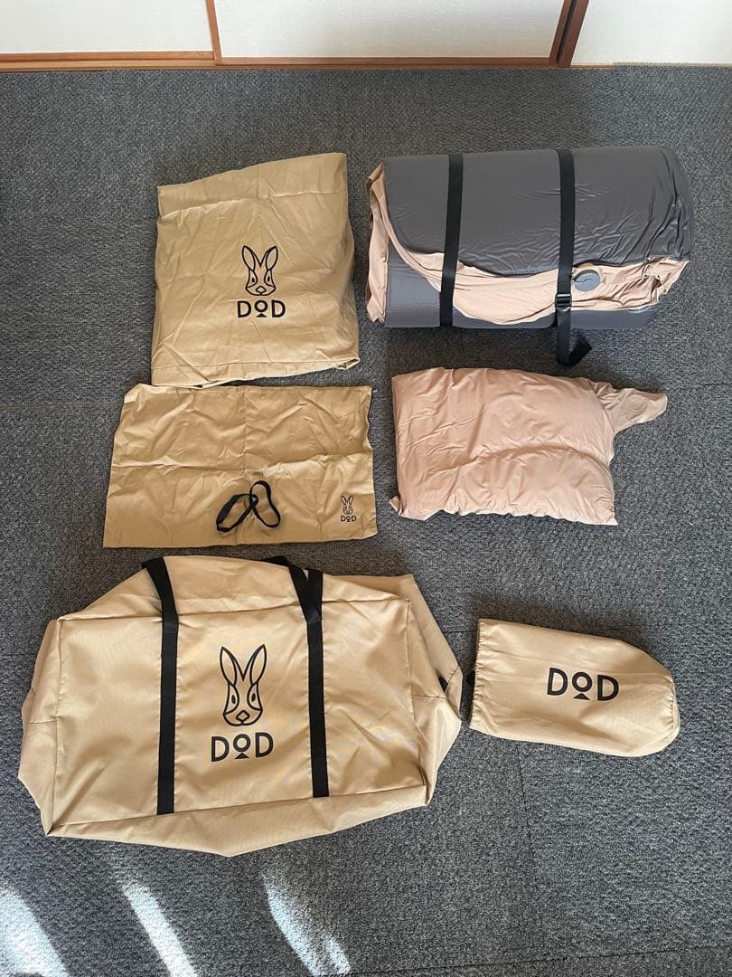 DOD(ディーオーディー) ソトネノキワミM (枕付き)