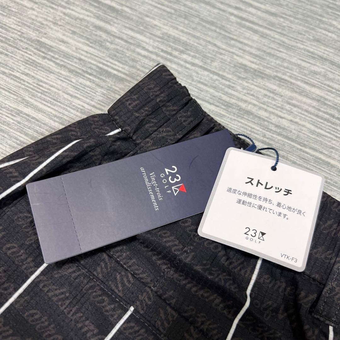 新品タグ付き未使用　23区GOLF 総柄スカート