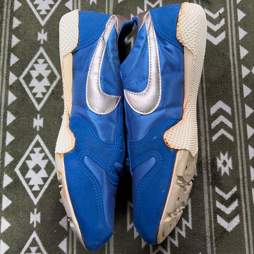 Nike 青 スニーカー 箱付き　80s