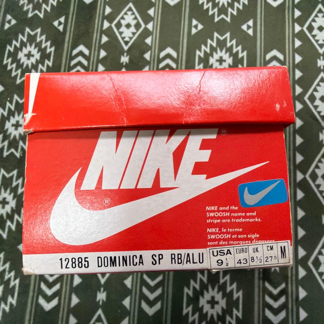 Nike 青 スニーカー 箱付き　80s