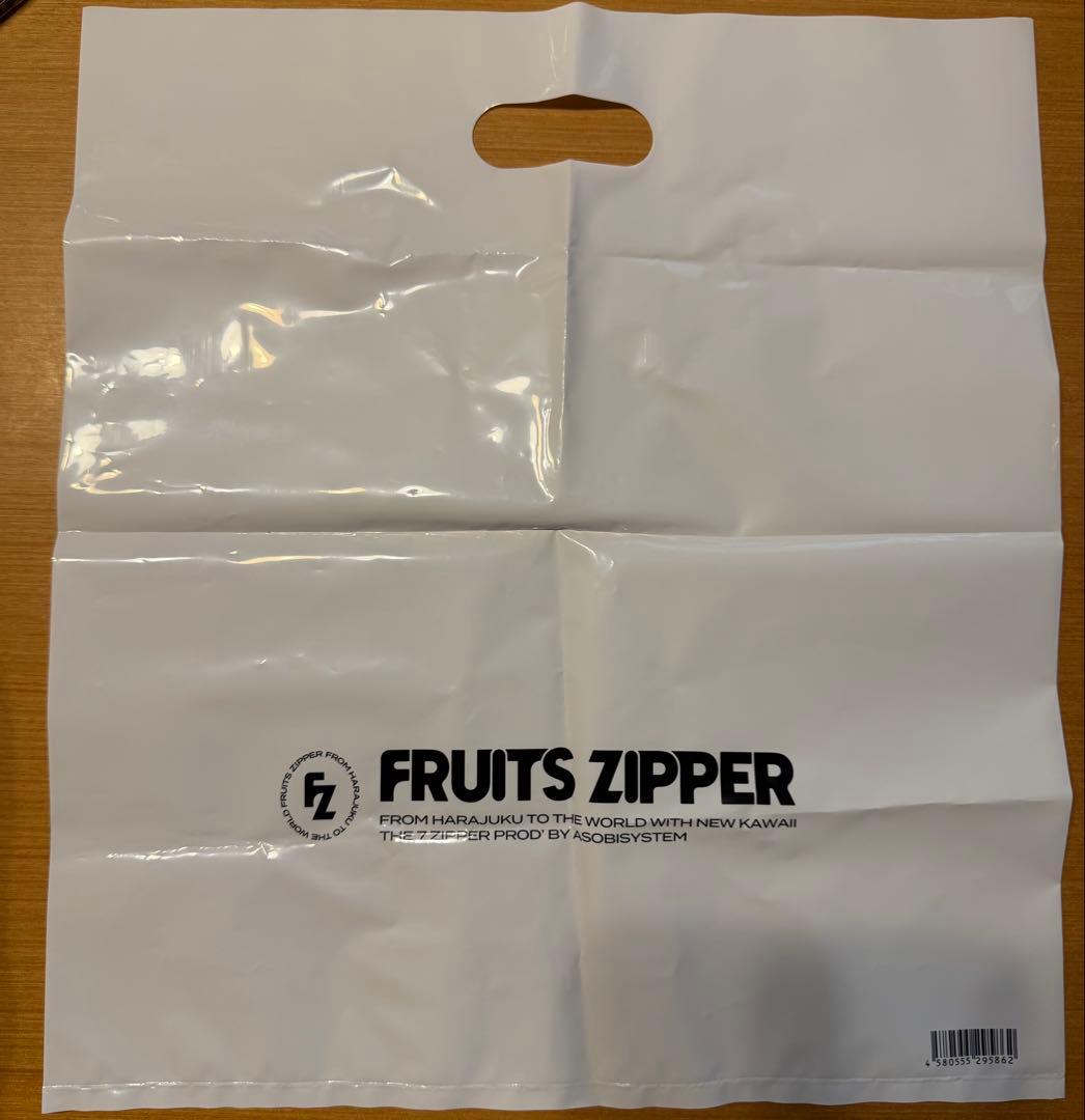 FRUITS ZIPPER OFFICIAL FAN LIGHT ショッパー付き