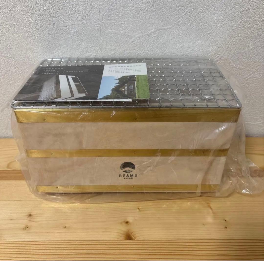 新品未使用　能登燃焼器工業×BEAMS JAPAN限定別注天然岩切り出し七輪
