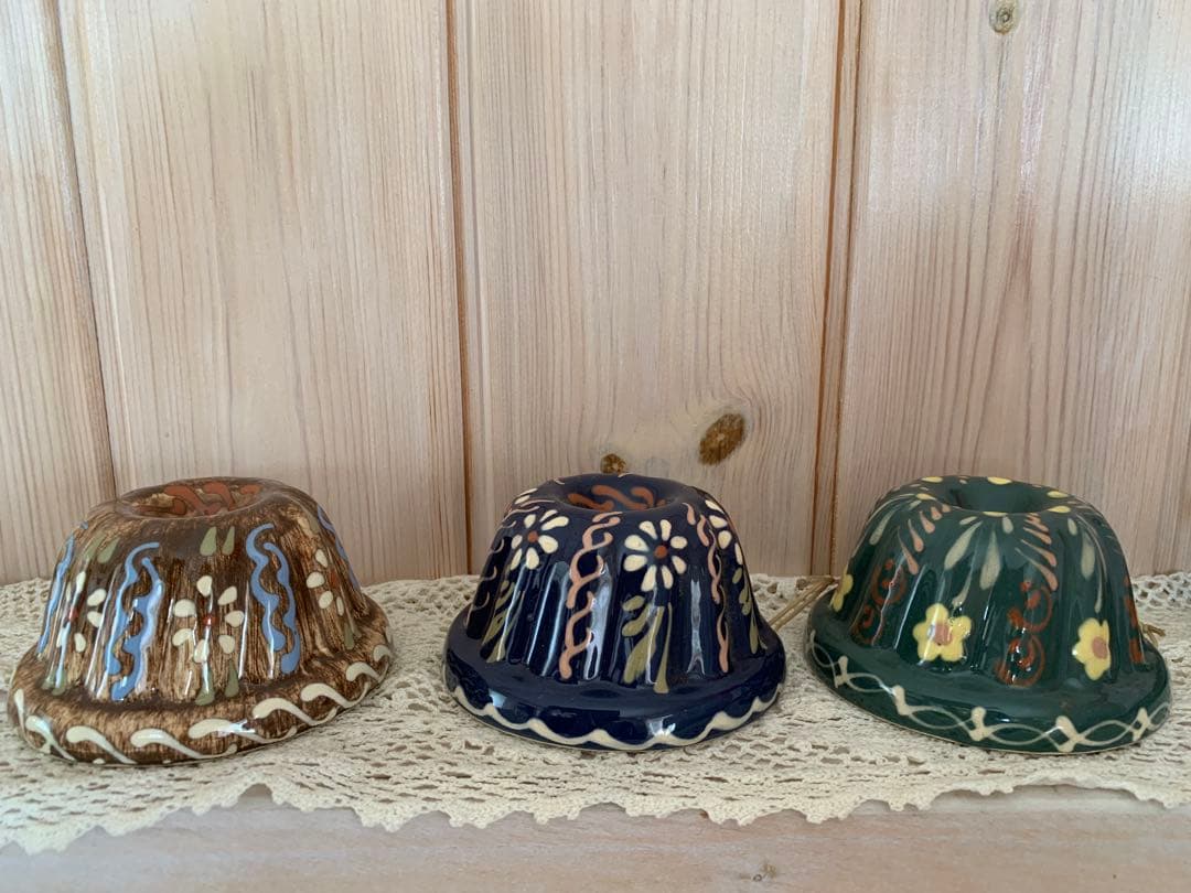 アルザス陶器 クグロフ 美品