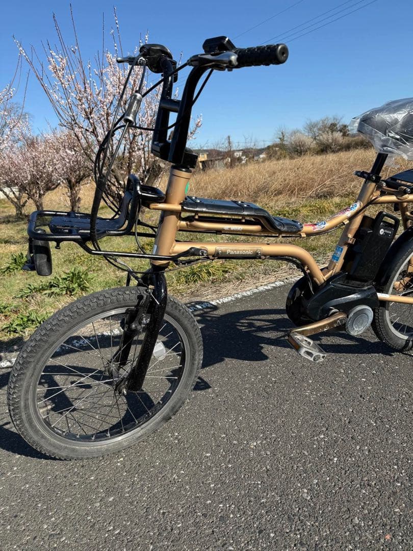 オリーブグリーン 電動アシスト自転車