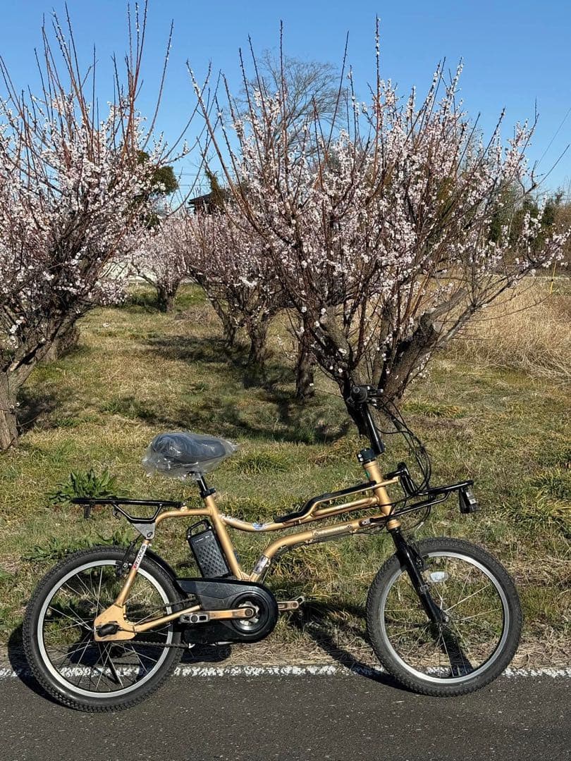 オリーブグリーン 電動アシスト自転車