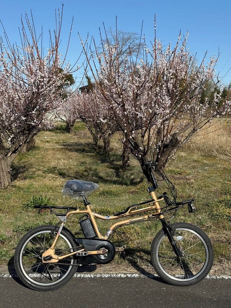 オリーブグリーン 電動アシスト自転車