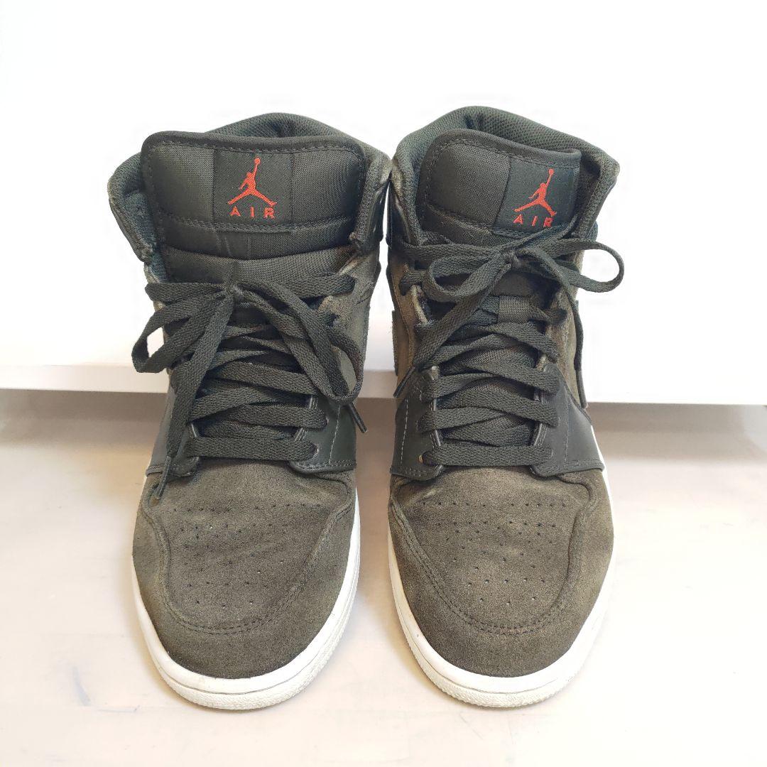 NIKE AIR JORDAN 1 MID カーキ 28.5cm