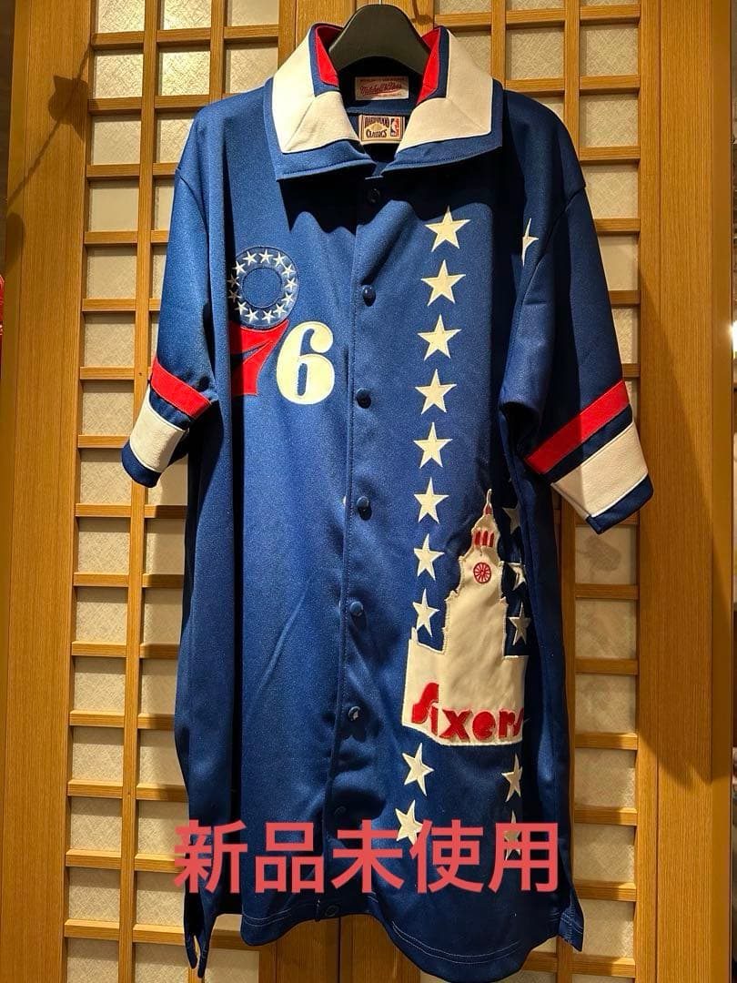 未使用！Mitchell & Ness Philadelphia 76ers