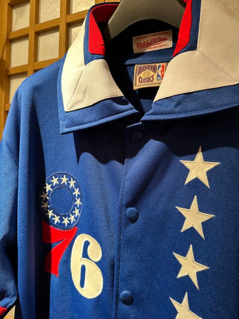 未使用！Mitchell & Ness Philadelphia 76ers