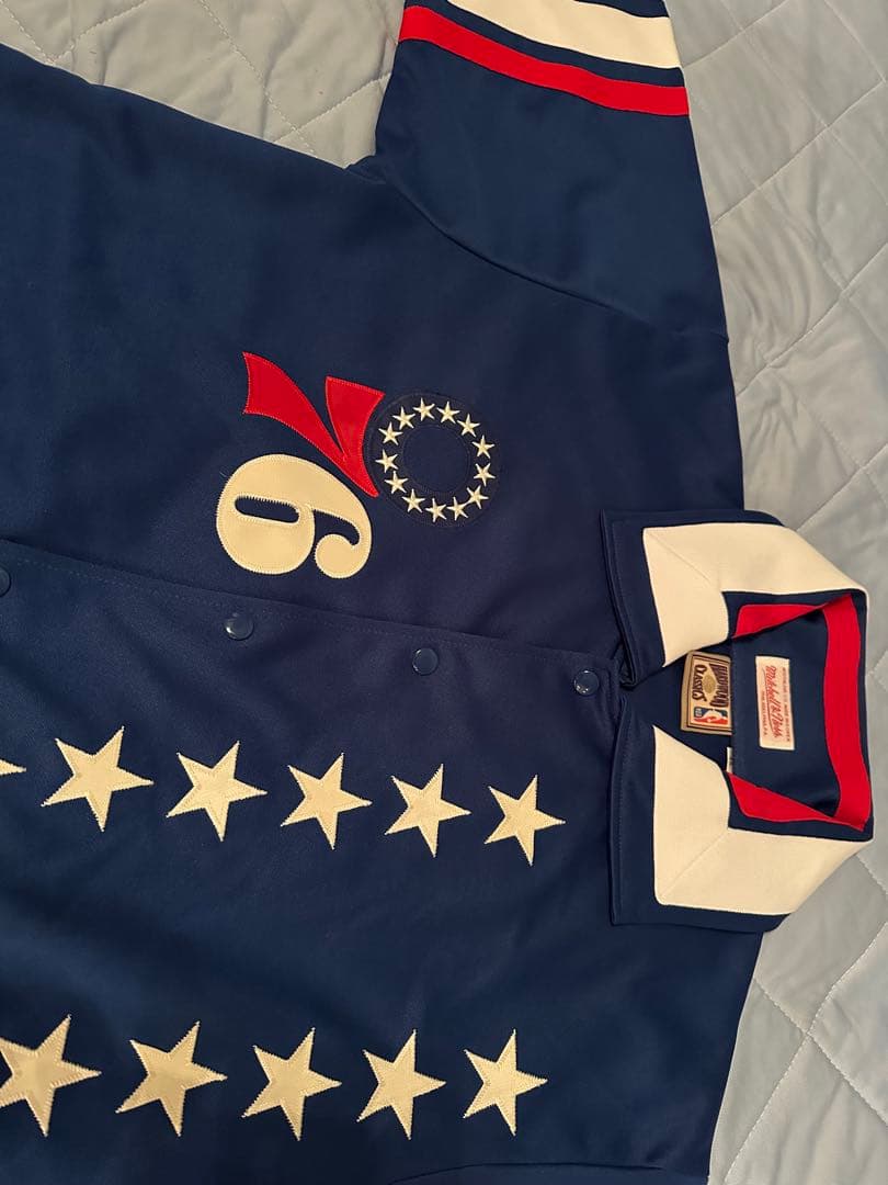 未使用！Mitchell & Ness Philadelphia 76ers
