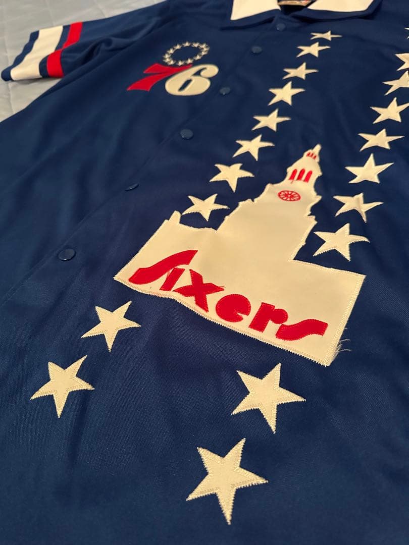 未使用！Mitchell & Ness Philadelphia 76ers