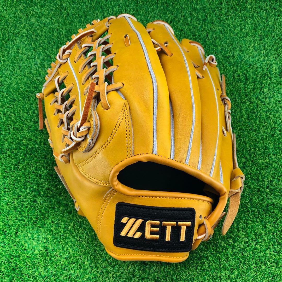 ゼット ZETT 外野手用 硬式グローブ 左投げ 海外 1018