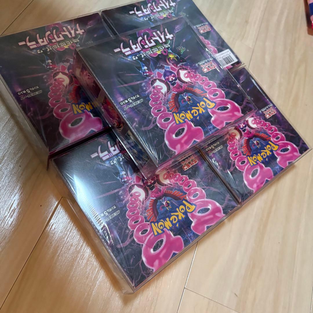 ポケモンカード ナイトワンダラー BOX 未開封 シュリンク付5BOXまとめ売り