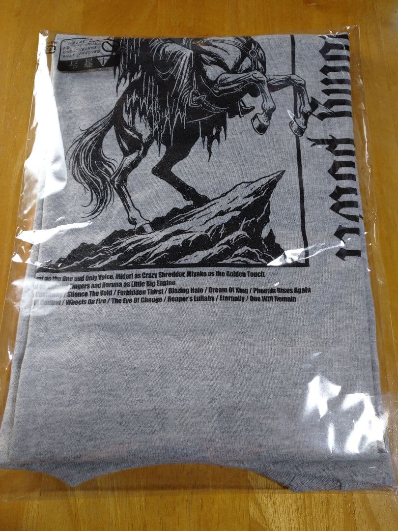 LOVEBITES「OUTSTANDING POWER」購入者抽選 Tシャツ