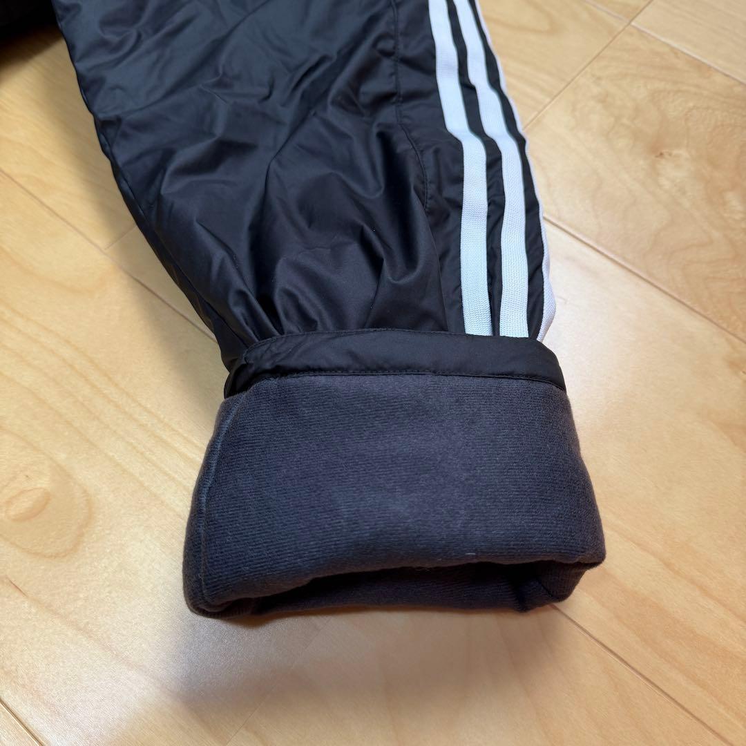adidas ベンチコート　中綿コート　スーパーロング　防寒　黒ブラック　M新品