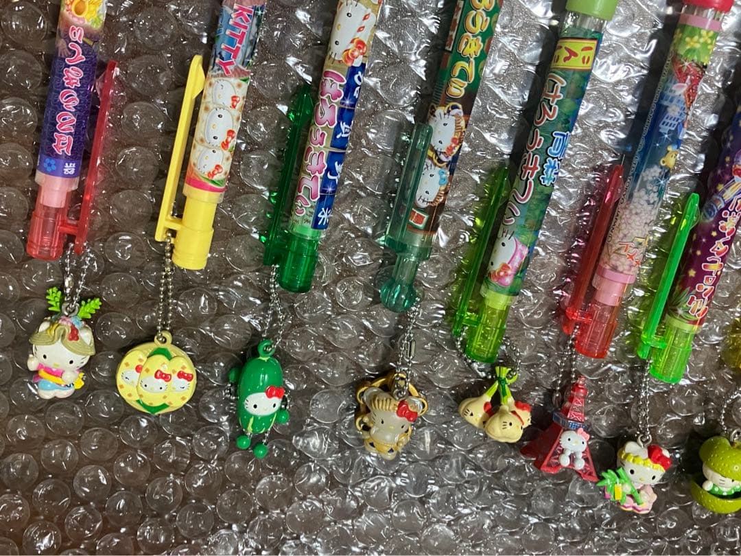 Hello Kitty ハローキティ　 ご当地シャーペン•ボールペン16点セット