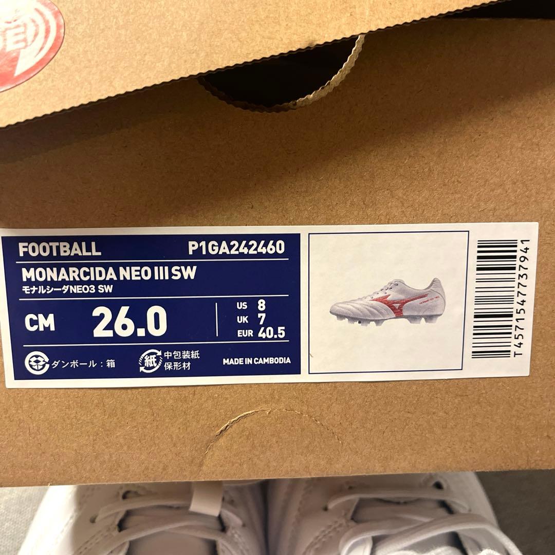 Mizuno モナルシーダNEOⅢ SW 26.0cm