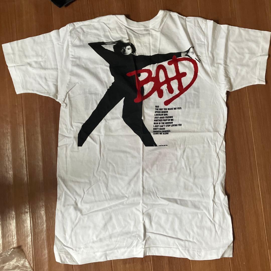 マイケル・ジャクソン 1988 BAD Special Box Tシャツ