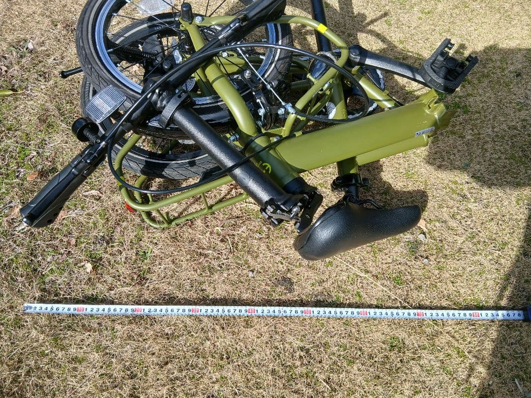 折り畳み式自転車　エマージェンシーバイク　災害時用自転車　コンパクト自転車