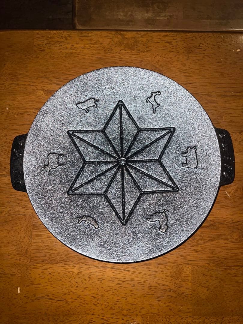 ジンギスカン鍋 鋳物 新品