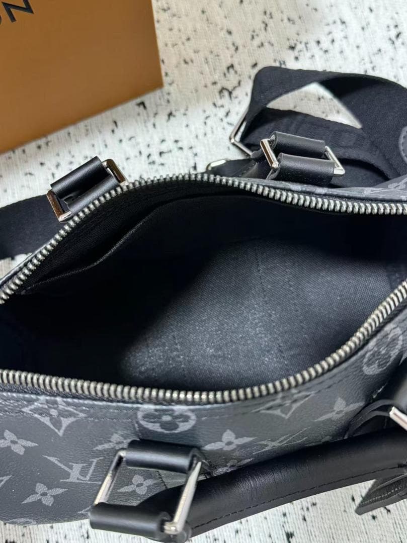Louis *V*uitton ボストンバッグ グレー~~~