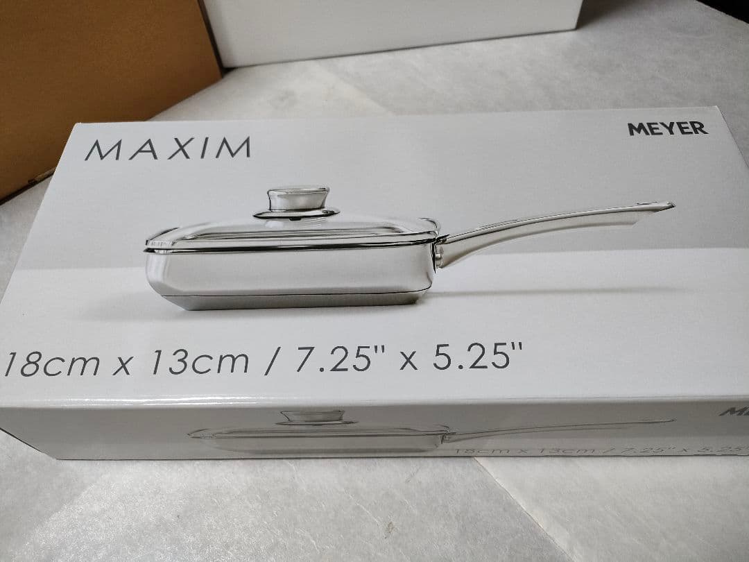 MEYER　マイヤー　マキシム SS蓋付エッグパン 18cm　新品未使用　未開封
