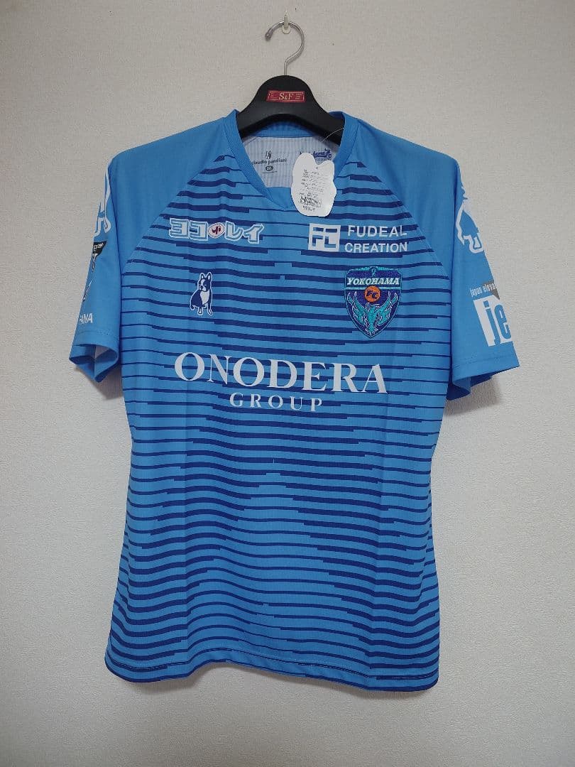 横浜FC オーセンティック ホーム ユニフォーム 2XL 2020 Jリーグ