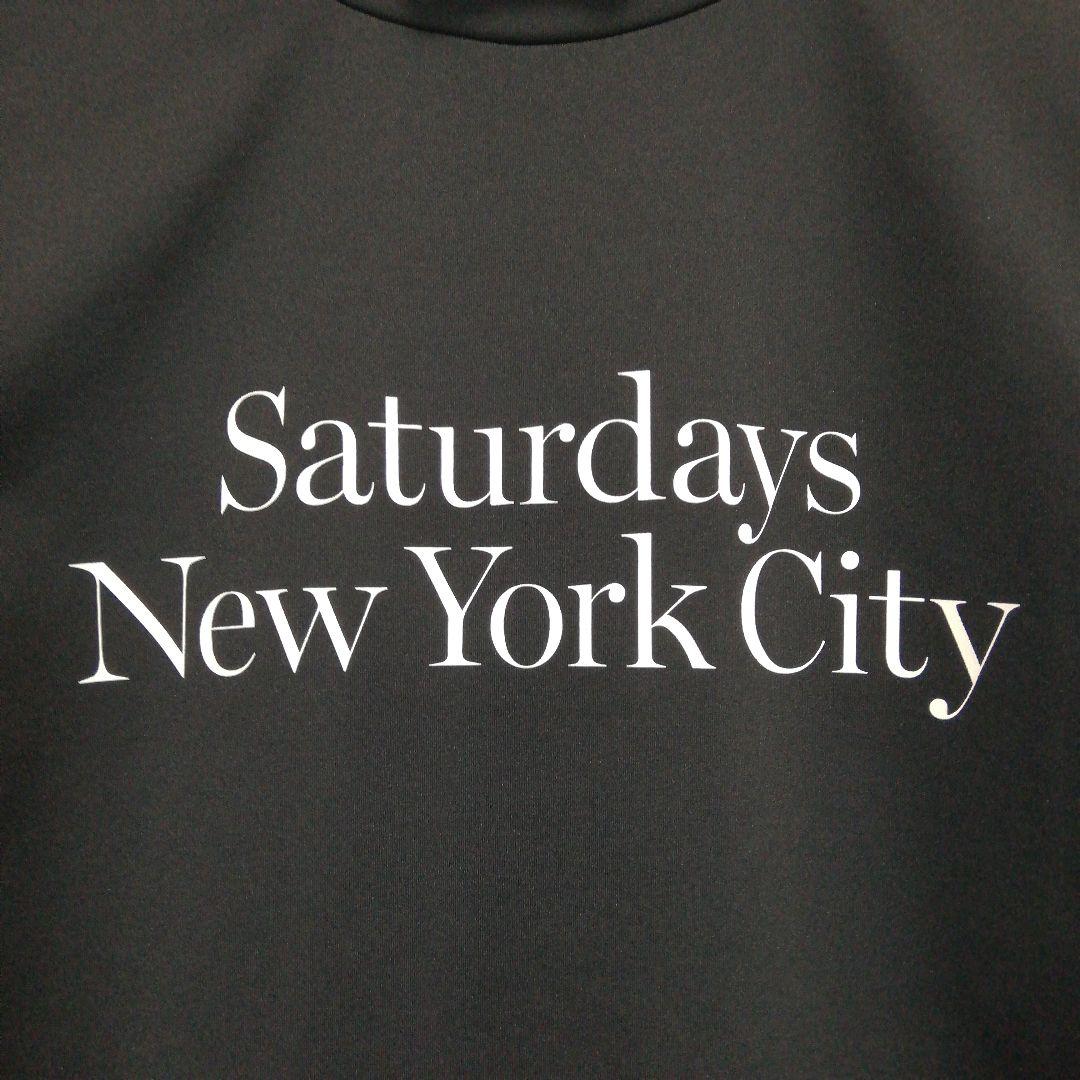 Saturdays NYC モックネックシャツ ゴルフ 長袖シャツ サタデーズ