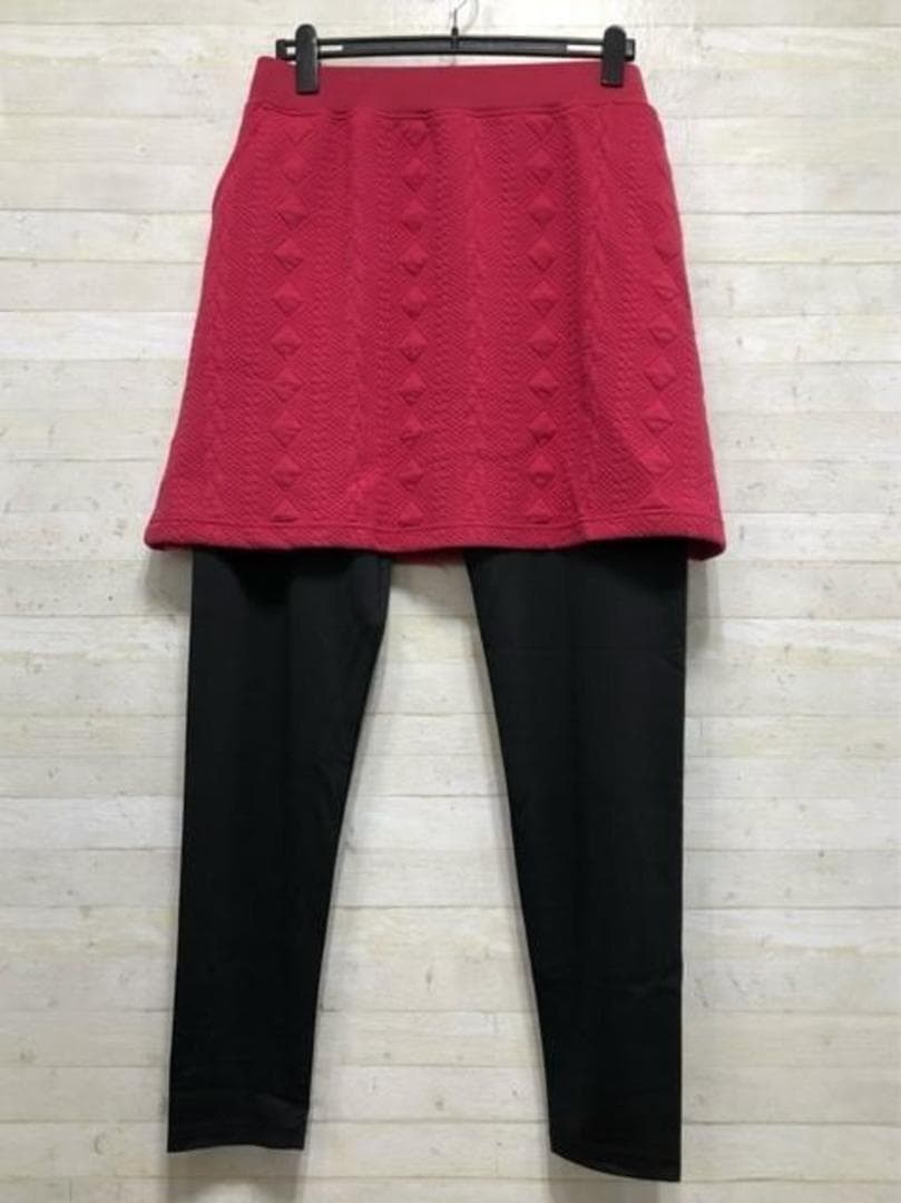 新品☆6L♪マリクレールSPORTスカート＆レギンスのセット〇B793