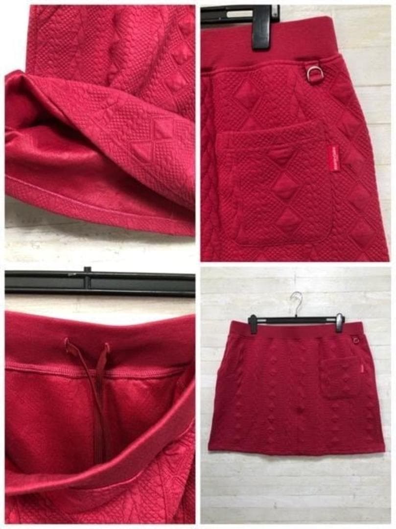 新品☆6L♪マリクレールSPORTスカート＆レギンスのセット〇B793