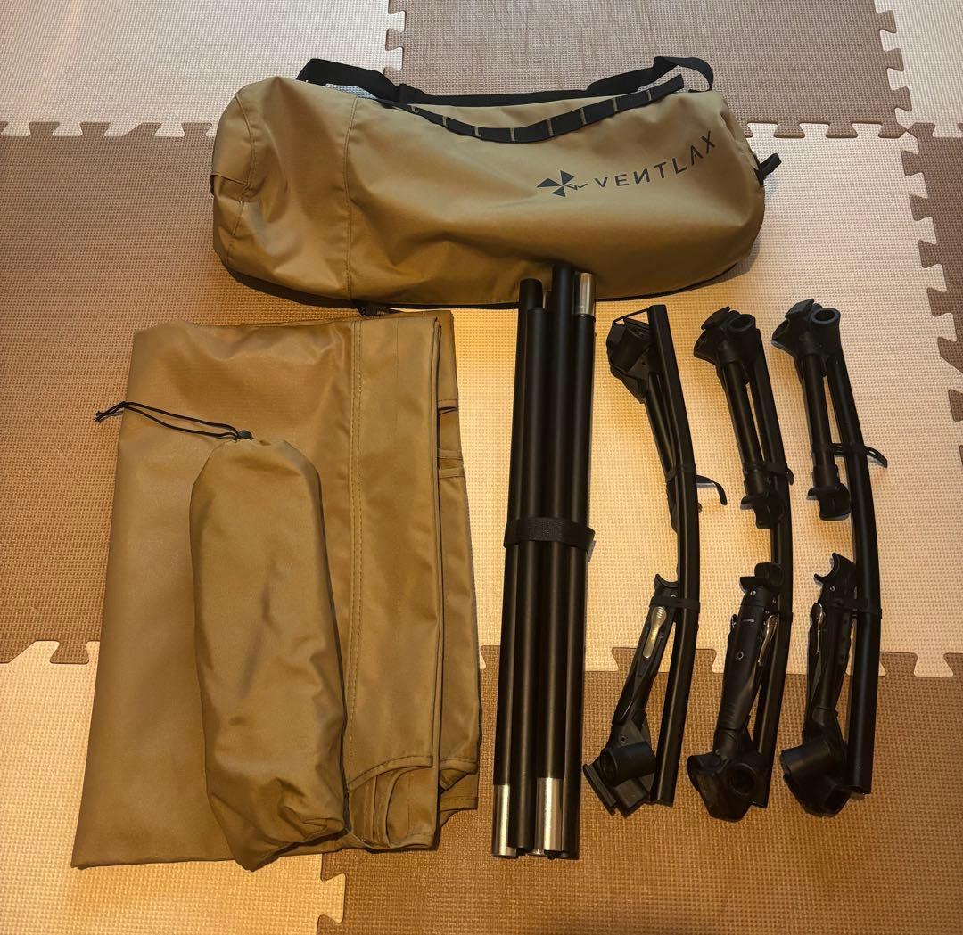 VENTLAX コットとマットセット　美品