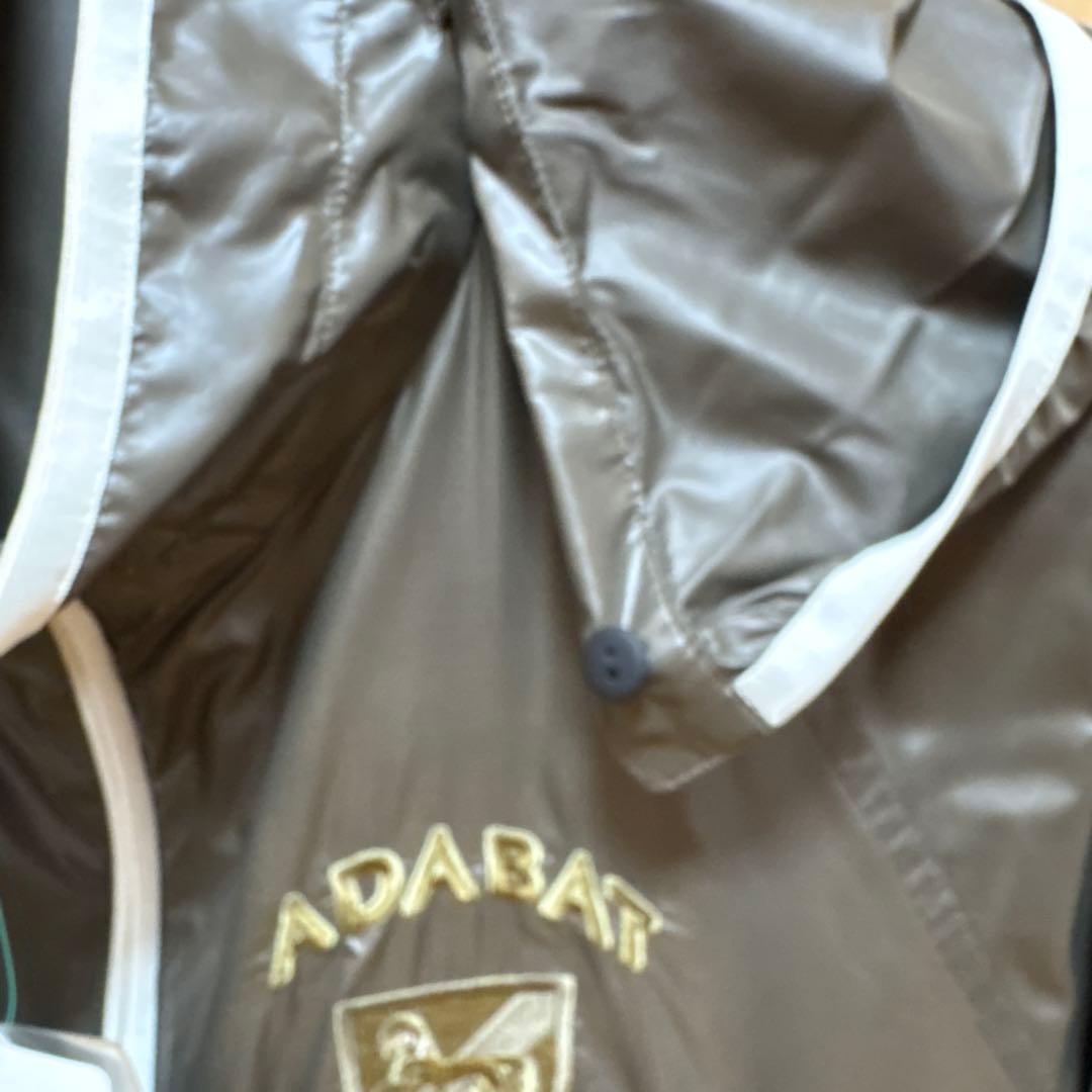 新品未使用　adabat ウインドブレーカー　L ブラウン