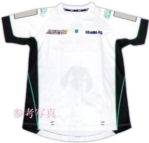 レーシングミク/初音ミク グッドスマイルレーシングチームロゴ Tシャツ 非売品