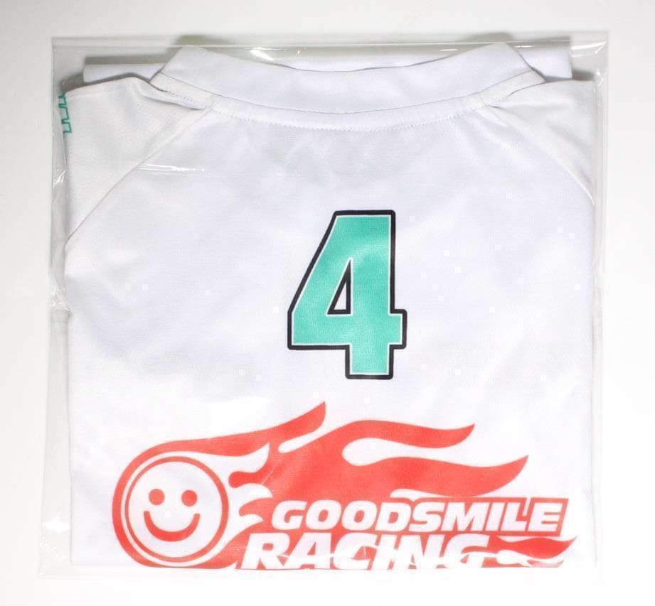 レーシングミク/初音ミク グッドスマイルレーシングチームロゴ Tシャツ 非売品